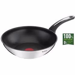 Tefal Emotion E3001904, Rond, Wok/Poêle à frire, Acier inoxydable, Titane, Acier inoxydable, 3,6 L