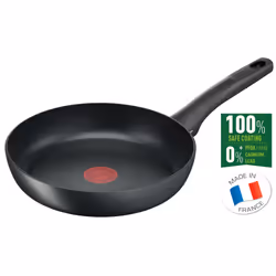 Tefal Ultimate G2680472, Rond, Poêle polyvalente, Noir, Titane, 175 °C, Aluminium