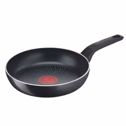 Tefal C27202, Rond, Poêle polyvalente, Titane, Aluminium, Thermo-Spot, Vitrocéramique, Gaz, Halogène