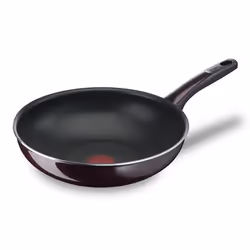 Tefal Resist Intense D52219, Rond, Wok/Poêle à frire, Noir, Rouge, Titane, 175 °C, Aluminium