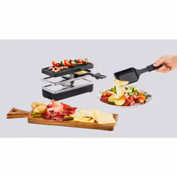 Tefal Plug & Share RE230812 Gril de Contact Raclette 2 Personnes Noir - Vue supplémentaire 4