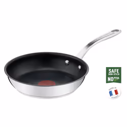 Tefal Pierre Gagnaire H8210423, Rond, Poêle polyvalente, Acier inoxydable, Titane, Acier inoxydable, Thermo-Spot