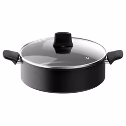 Tefal Ultimate ON G26072, Rond, Poêle polyvalente, Noir, 175 °C, Aluminium, Thermo-Spot