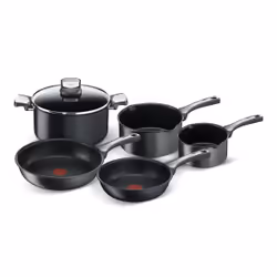 Tefal G25990, Ensemble mixte, Noir, Titane, 175 °C, Aluminium, Thermo-Spot
