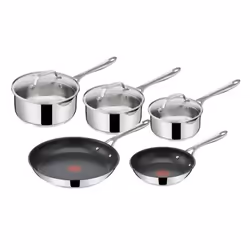 Tefal Jamie Oliver E304S544, Ensemble mixte, Acier inoxydable, Acier inoxydable, Argent, Acier inoxydable, Verre