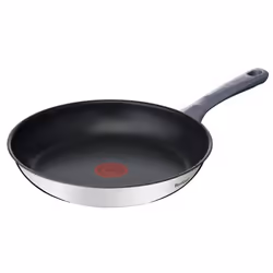 Tefal Daily Cook G7300455, Rond, Poêle polyvalente, Acier inoxydable, Acier inoxydable, Vitrocéramique, Gaz, Halogène, Induct ...
