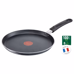Tefal XL Force C3851032, Rond, Poêle à crêpes, Noir, Titane, 175 °C, Aluminium