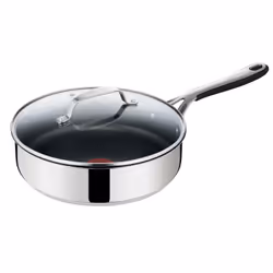 Tefal Jamie Oliver E3143244, Rond, Sauteuse, Acier inoxydable, Titane, Acier inoxydable, Thermo-Spot