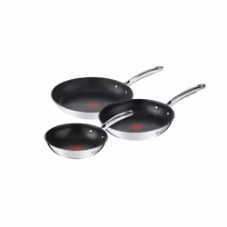 Tefal Duetto+ G732S3, Noir, Acier inoxydable, Acier inoxydable, Titane, Acier inoxydable, Acier inoxydable, 250 °C