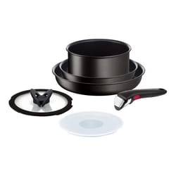 Batterie de cuisine 6 pièces Ingenio IH Hard Titanium Unlimited Tefal - Tous feux + induction - L3899192