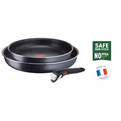 Tefal Ingenio L1589132, Set de friture, Noir, Aluminium, Titane, Noir, Thermo-Spot