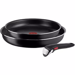 Tefal Ingenio L1539143, Set de friture, Noir, Aluminium, Titane, Noir, Thermo-Spot