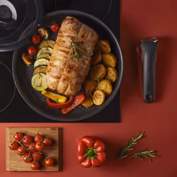 Tefal Ingenio L7632932 casserole à sauce 2,297 L Rond Noir