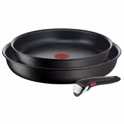 Tefal Ingenio Unlimited L76389, Set de friture, Noir, Aluminium, Titane, Noir, Thermosignal