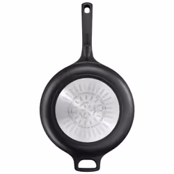 Tefal Trattoria Pro G6123744, Rond, Sauteuse, Noir, Titane, 175 °C, Aluminium