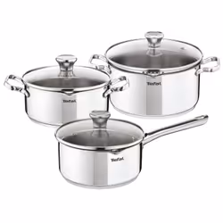 Tefal Duetto A705S6, Acier inoxydable, Acier inoxydable, Acier inoxydable, Acier inoxydable, Verre, 250 °C