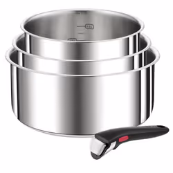 Tefal Ingenio Preference L898S444, Acier inoxydable, Acier inoxydable, Acier inoxydable, Noir, Amovible, Chine
