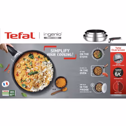 Tefal Ingenio L8983004 casserole à sauce Rond Acier inoxydable