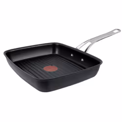Tefal Jamie Oliver E24541, 2,5 L, Carré, Noir, Fonte d'aluminium, Titane, Vitrocéramique, Gaz, Halogène, Induction, Plaque ét ...
