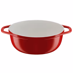 Tefal Air E2548904 casserole à sauce 5,7 L Ovale Rouge