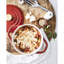 Tefal Air E2544604 casserole à sauce 4,7 L Rond Rouge