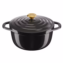 Tefal Air E2554604, 4,7 L, Rond, Noir, Aluminium, Vitrocéramique, Noir