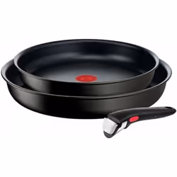 Tefal Ensemble de poêles INGENIO UNLIMITED Ø 22 cm Ø 26 cm Noir