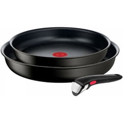 Tefal Ensemble de poêles INGENIO UNLIMITED Ø 22 cm Ø 26 cm Noir