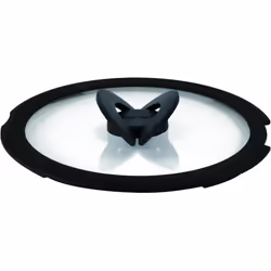 Tefal Couvercle en verre 28 cm pour Ingenio L98467 - Noir