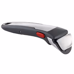 Tefal L9849132 couvercle Rond Noir, Acier inoxydable