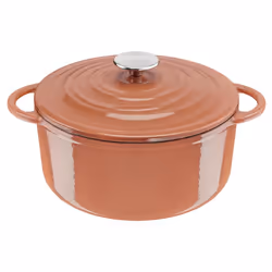 Tefal E26004, 5 L, Rond, Terre cuite, Fonte, Terre cuite, Fonte