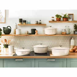 Tefal LOV E2597204 casserole à sauce 3,8 L Rond Beige - Vue supplémentaire 8
