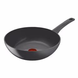 Tefal Renewal C42619, Rond, Wok/Poêle à frire, Gris, Vitrocéramique, Aluminium, Thermo-Spot