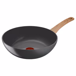 Tefal Renew C4251913, Rond, Wok/Poêle à frire, Gris, Vitrocéramique, Aluminium, Thermo-Spot
