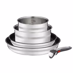 Tefal Jamie Oliver L9769632, Ensemble mixte, Acier inoxydable, Acier inoxydable, Titane, Noir, Plastique, Acier inoxydable