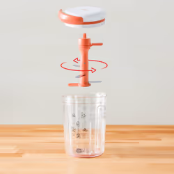 Tefal K1844404 ustensile pour râper et émincer Orange, Transparent - Vue supplémentaire 3