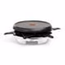 Tefal Raclette Colormania 6 coupelles 3-en-1 raclette plancha crêpier RE151110