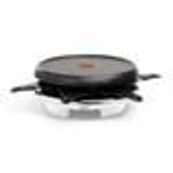 Tefal Raclette Colormania 6 coupelles 3-en-1 raclette plancha crêpier RE151110