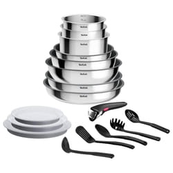 Batterie de cuisine TEFAL Cook Eat 17pcs Ingenio Inox