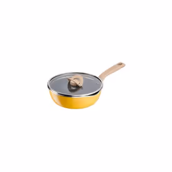 Poêle - Tefal - One Pick - 22 cm - Jaune métallisé - Revêtement antiadhésif Titanium