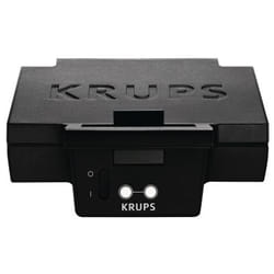 Krups F DK4 51 gaufrier et appareil à croque-monsieur 930 W Noir