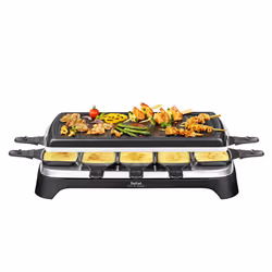 Tefal Gourmet 10 Inox Design Raclette 10 Personnes 1350W Noir Inox - Vue supplémentaire 4