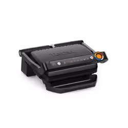 Tefal OptiGrill + GC717810, Noir, Rectangulaire, Boutons, 600 cm², 300 x 200 mm, 1 zone(s)