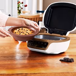 Tefal Cake Factory + Machine à fabriquer des cupcakes 1100 W Or, Blanc - Vue supplémentaire 8