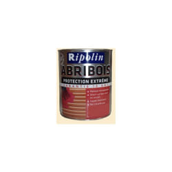Peinture Abribois Protection Extrême Blanc cassé Satin 0,5 l - Ripolin
