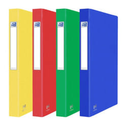 Oxford 400126292 classeur à anneaux A4 Couleurs assorties