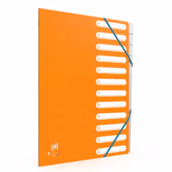 Oxford 100208957 intercalaire Bleu, Vert, Orange, Rouge, Jaune