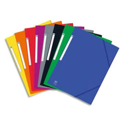 Oxford 400126387 fichier Jaune, Orange, Rouge, Bleu, Gris, Vert, Noir A4