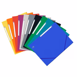Oxford 400126514, Porte-documents, A4, Carton, Couleurs assorties, Paysage/portrait, 200 feuilles