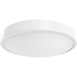 C4 cct - Plaf. / Appl. Mur IP44 led intég. 10W cct 3000-4000K 900lm, blanc
